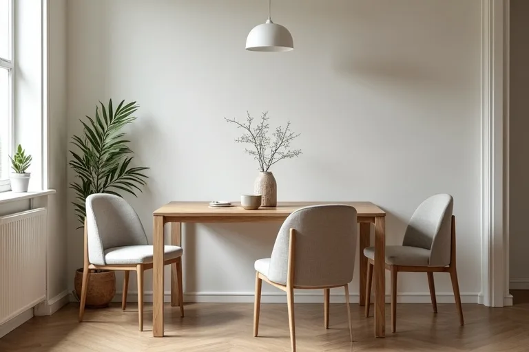 Dining table styling that feels more finished with coordinated chairs and a balanced layout